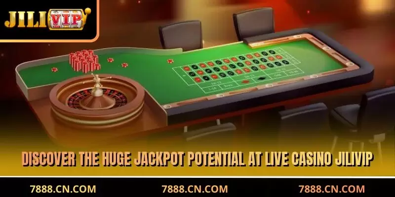 Discover the huge jackpot potential at JILIVIP Live Casino