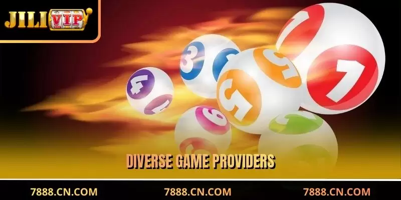 Diverse game providers