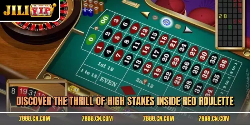 Discover the thrill of high stakes inside Red Roulette