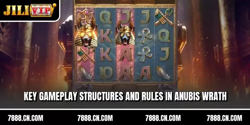 Key gameplay structures and rules in Anubis Wrath