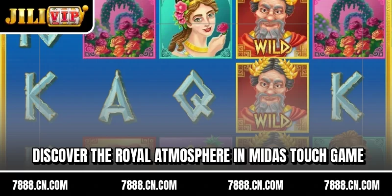 Discover the royal atmosphere in Midas Touch game