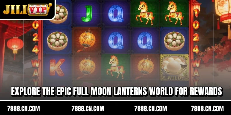 Explore the epic Full Moon Lanterns world for rewards